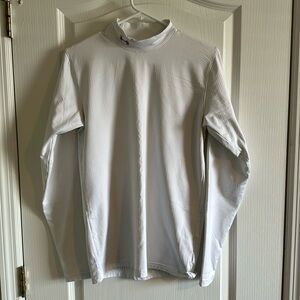 Men’s Small White Under Armour Compression Long Sleeve Shirt